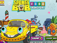 Bob Esponja Transporta Comida
